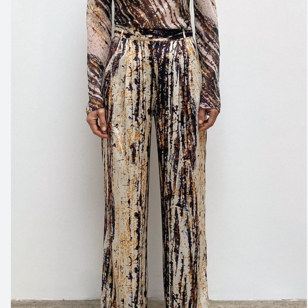 Zara Multicolor Abstract Jumpsuit. #1139A